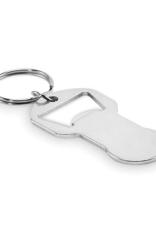 CLAVE Recycled aluminium bottle opener k - GiftRetail MO2793