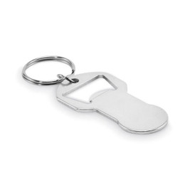 CLAVE Recycled aluminium bottle opener k - GiftRetail MO2793