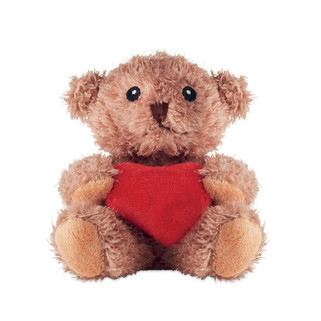 CUDDLE Teddy bear plush with heart - GiftRetail MO2802