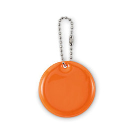 GRIN Round reflective keyring - GiftRetail MO2884