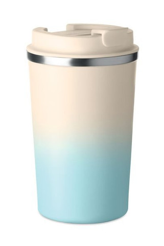BRACE GRADIENT Double wall tumbler 350 ml - GiftRetail MO2885