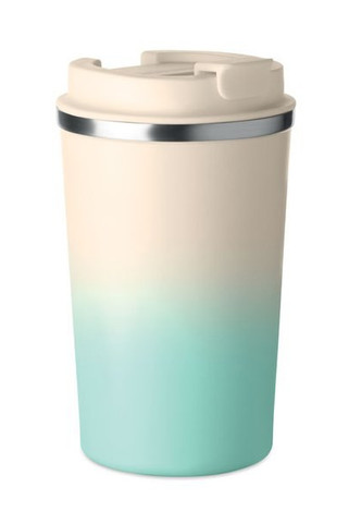 BRACE GRADIENT Dubbelwandige beker 350ml - GiftRetail MO2885
