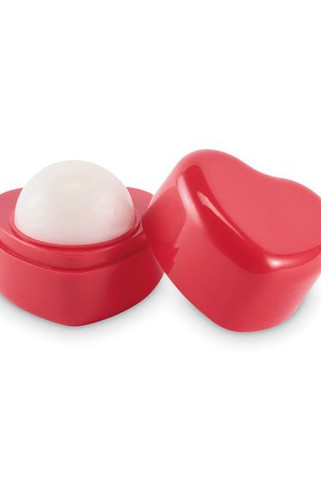 SWEET Heart shape vegan lip balm - GiftRetail MO2905