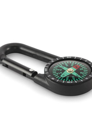 CHACO Udendørs kompas med karabinhage - GiftRetail MO2963