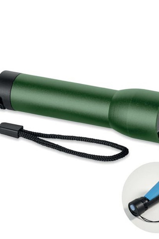 LUMEZO Aluminium rechargeable torch - GiftRetail MO2991