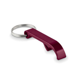 OVIKEY Eco-Friendly Recycled Aluminium Key Ring Opener - GiftRetail MO6923