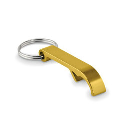OVIKEY Eco-Friendly Recycled Aluminium Key Ring Opener - GiftRetail MO6923