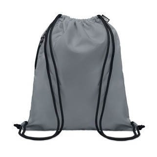 NIGHT Eco-Friendly Large Drawstring Bag with Side Pocket - GiftRetail MO6997