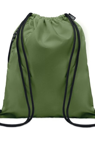 NIGHT Eco-Friendly Large Drawstring Bag with Side Pocket - GiftRetail MO6997