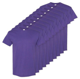 Pack of 10 Gildan 5000 - Premium Heavy Cotton Classic Fit T-Shirt for Adults