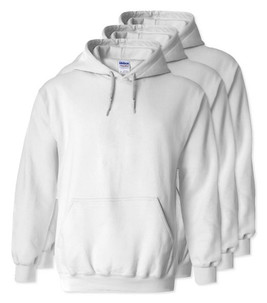 Pack of 3 Gildan 18500 - Heavy Blend Fleece Hooded Sweatshirt