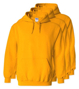 Pack of 3 Gildan 18500 - Heavy Blend Fleece Hooded Sweatshirt