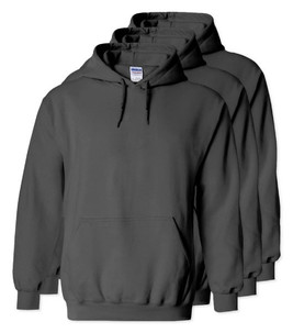 Pack of 3 Gildan 18500 - Heavy Blend Fleece Hooded Sweatshirt