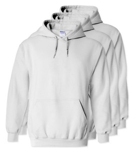 Pack mit 3 Gildan 18500 - Heavy Blend™ Hooded Sweatshirt