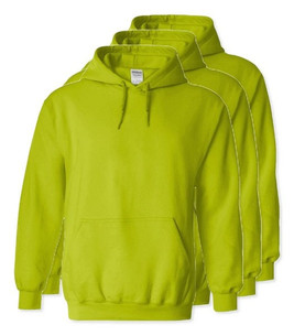 Pack of 3 Gildan 18500 - Heavy Blend Fleece Hooded Sweatshirt