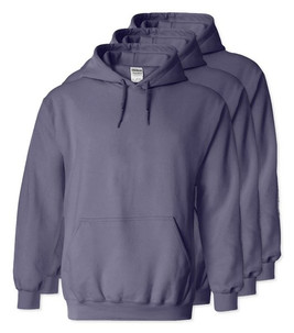 Pack of 3 Gildan 18500 - Heavy Blend Fleece Hooded Sweatshirt