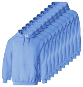 Pack of 10 Gildan 18500 - Heavy Blend Fleece Hooded Sweatshirt