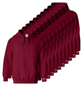Pack of 10 Gildan 18500 - Heavy Blend Fleece Hooded Sweatshirt