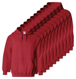 Pack of 10 Gildan 18500 - Heavy Blend Fleece Hooded Sweatshirt