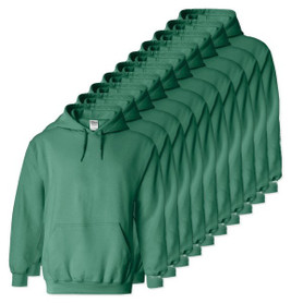 Pack of 10 Gildan 18500 - Heavy Blend Fleece Hooded Sweatshirt