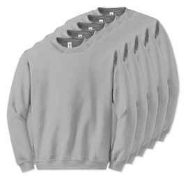 Pack of 5 Gildan 18000 - Crewneck Sweatshirt
