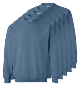 Pack of 5 Gildan 18000 - Crewneck Sweatshirt