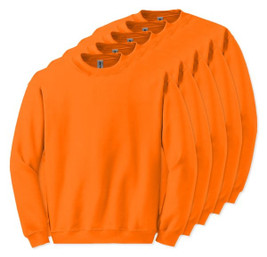 Pack of 5 Gildan 18000 - Crewneck Sweatshirt