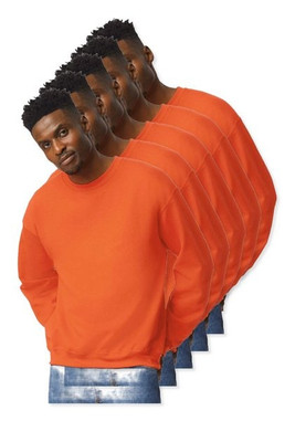 Pack of 5 Gildan 18000 - Crewneck Sweatshirt