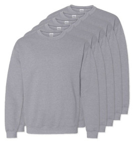 Pack of 5 Gildan 18000 - Crewneck Sweatshirt