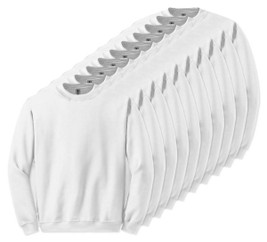 Pack of 10 Gildan 18000 - Crewneck Sweatshirt