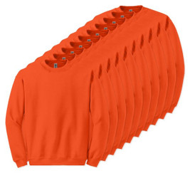 Pack of 10 Gildan 18000 - Crewneck Sweatshirt