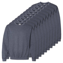 Pakke med 10 Gildan 18000 - Crewneck Sweatshirt