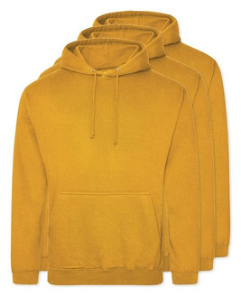 Pack of 3 AWDis Just Hoods JH001 - Unisex Cozy Hooded Sweatshirt for All Seasons