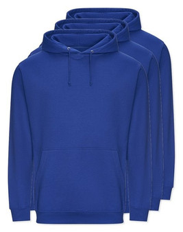 Pack of 3 AWDis Just Hoods JH001 - Unisex Cozy Hooded Sweatshirt for All Seasons