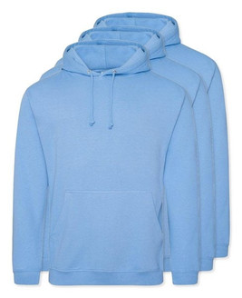 Pack of 3 AWDis Just Hoods JH001 - Unisex Cozy Hooded Sweatshirt for All Seasons