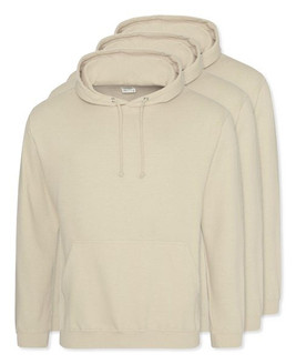 Pack of 3 AWDis Just Hoods JH001 - Unisex Cozy Hooded Sweatshirt for All Seasons