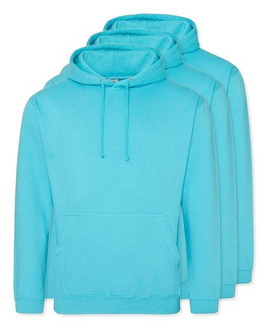 Pakke med 3 AWDis Just Hoods JH001 - Stilfull Unisex Hettegenser for Alle Årstider