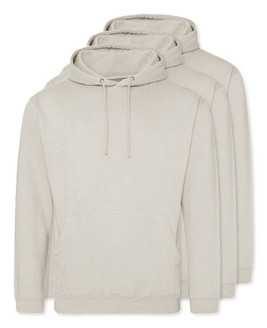 Pack of 3 AWDis Just Hoods JH001 - Unisex Cozy Hooded Sweatshirt for All Seasons