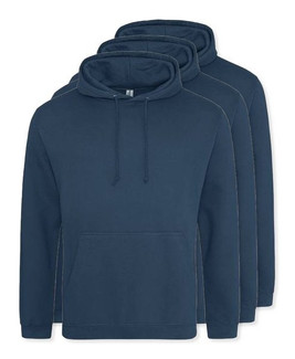 Pack mit 3 AWDis Just Hoods JH001 - Unisex Kapuzenpullover für Stil und Komfort