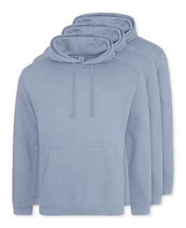 Pack of 3 AWDis Just Hoods JH001 - Unisex Cozy Hooded Sweatshirt for All Seasons