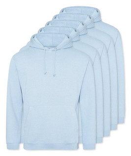 Pack of 5 AWDis Just Hoods JH001 - Unisex Cozy Hooded Sweatshirt for All Seasons