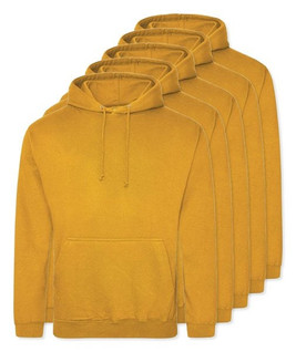 Pack of 5 AWDis Just Hoods JH001 - Unisex Cozy Hooded Sweatshirt for All Seasons