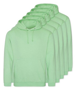 Pack of 5 AWDis Just Hoods JH001 - Unisex Cozy Hooded Sweatshirt for All Seasons
