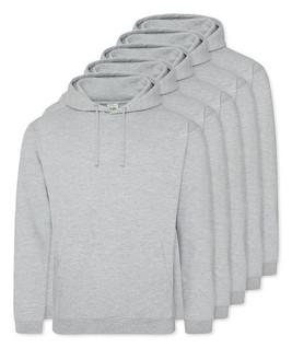 Pack of 5 AWDis Just Hoods JH001 - Unisex Cozy Hooded Sweatshirt for All Seasons