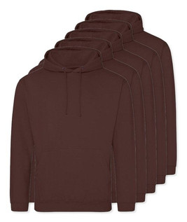 Pack of 5 AWDis Just Hoods JH001 - Unisex Cozy Hooded Sweatshirt for All Seasons