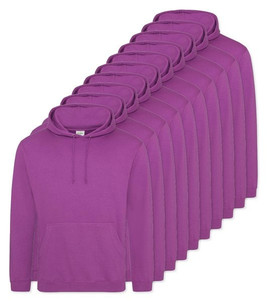 AWDIS JUST HOODS JH001x10 - Unisex Cozy Hooded Sweatshirt for All Seasons