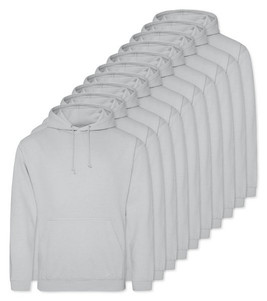 Pack de 10 AWDis Just Hoods JH001 - Sweat à Capuche Confort et Style Unisexe