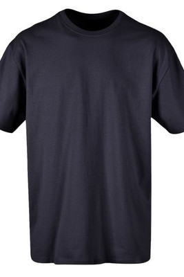 Build Your Brand BY102x3 - Κλασικό Άνετο Υπερμεγέθη Βαμβακερό T-Shirt για Άνδρες