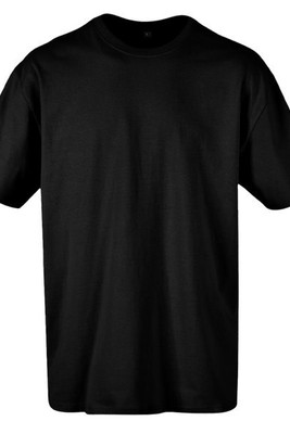 Build Your Brand BY102x3 - Tricou din bumbac supradimensionat Classic Comfort pentru bărbați