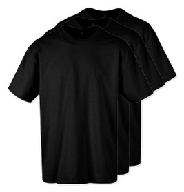Build Your Brand BY102x3 - Classic Comfort Oversized Cotton T-Shirt for Men